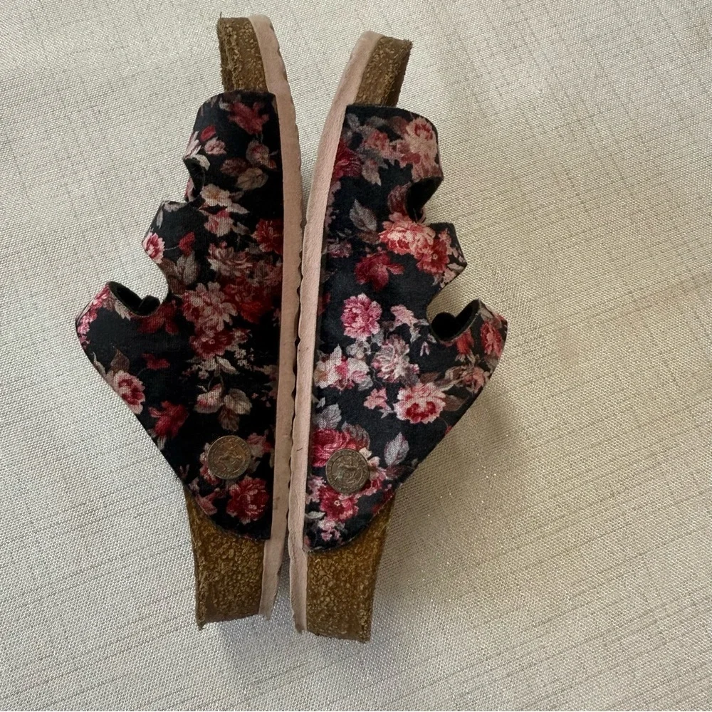 Birkenstock Kids Florida Sandals Floral Summer Girls Size 13-13.5 / 31